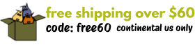 free shipping over $50