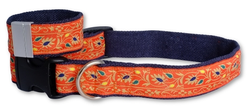 Eco-friendly hemp dog collar for sensitive skin – breathable and durable
