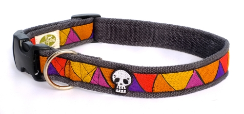 Eco-friendly hemp dog collar for sensitive skin – breathable and durable