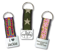 earthdog hemp decorative keychains now with custom engraving