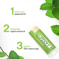 hurraw! vegan lip balm