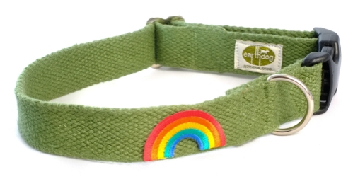 solid hemp adjustable collars - 
